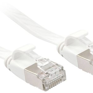LINDY 47545 RJ45 Netwerkkabel, patchkabel CAT 6A U/FTP 10.00 m Wit 1 stuk(s) LINDY 47545 RJ45 Netwerkkabel, patchkabel CAT 6A U/FTP 10.00 m Wit 1 stuk(s)