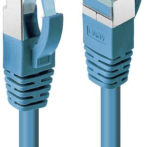 LINDY 47153 RJ45 Netwerkkabel, patchkabel CAT 6A S/FTP 10.00 m Blauw 1 stuk(s) LINDY 47153 RJ45 Netwerkkabel, patchkabel CAT 6A S/FTP 10.00 m Blauw 1 stuk(s)