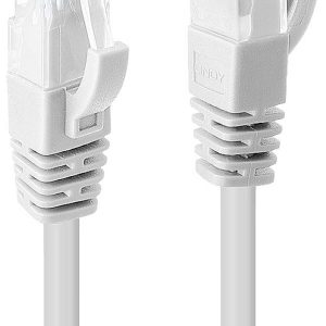 LINDY 48091 RJ45 Netwerkkabel, patchkabel CAT 6 U/UTP 0.50 m Wit 1 stuk(s) LINDY 48091 RJ45 Netwerkkabel, patchkabel CAT 6 U/UTP 0.50 m Wit 1 stuk(s)