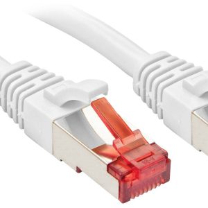 LINDY 47799 RJ45 Netwerkkabel, patchkabel CAT 6 S/FTP 15.00 m Wit 1 stuk(s) LINDY 47799 RJ45 Netwerkkabel, patchkabel CAT 6 S/FTP 15.00 m Wit 1 stuk(s)