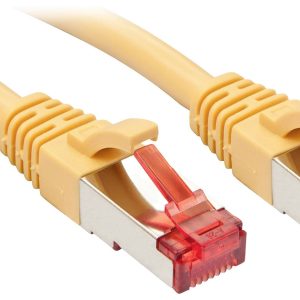 LINDY 47769 RJ45 Netwerkkabel, patchkabel CAT 6 S/FTP 15.00 m Geel 1 stuk(s) LINDY 47769 RJ45 Netwerkkabel, patchkabel CAT 6 S/FTP 15.00 m Geel 1 stuk(s)