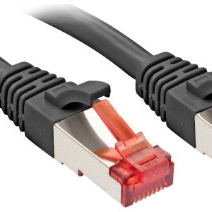 LINDY 47784 RJ45 Netwerkkabel, patchkabel CAT 6 S/FTP 15.00 m Zwart 1 stuk(s) LINDY 47784 RJ45 Netwerkkabel, patchkabel CAT 6 S/FTP 15.00 m Zwart 1 stuk(s)