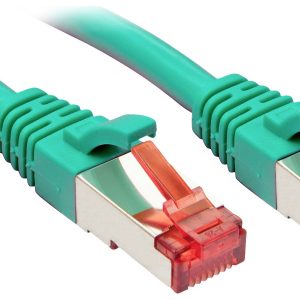 LINDY 47748 RJ45 Netwerkkabel, patchkabel CAT 6 S/FTP 1.50 m Groen 1 stuk(s)