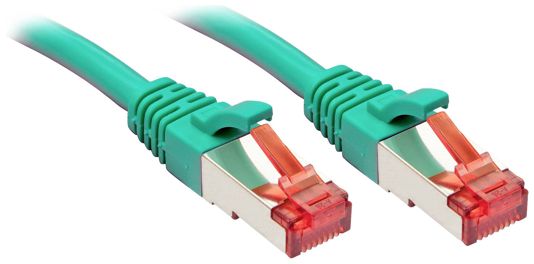 LINDY 47748 RJ45 Netwerkkabel, patchkabel CAT 6 S/FTP 1.50 m Groen 1 stuk(s)