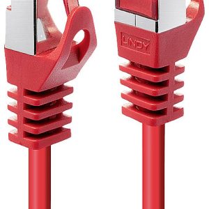 LINDY 47361 RJ45 Netwerkkabel, patchkabel CAT 6 S/FTP 0.50 m Rood 1 stuk(s) LINDY 47361 RJ45 Netwerkkabel, patchkabel CAT 6 S/FTP 0.50 m Rood 1 stuk(s)