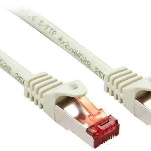 LINDY 47343 RJ45 Netwerkkabel, patchkabel CAT 6 S/FTP 1.50 m Grijs 1 stuk(s)