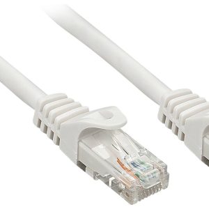 LINDY 48404 RJ45 Netwerkkabel, patchkabel CAT 5e U/UTP 5.00 m Grijs 1 stuk(s)