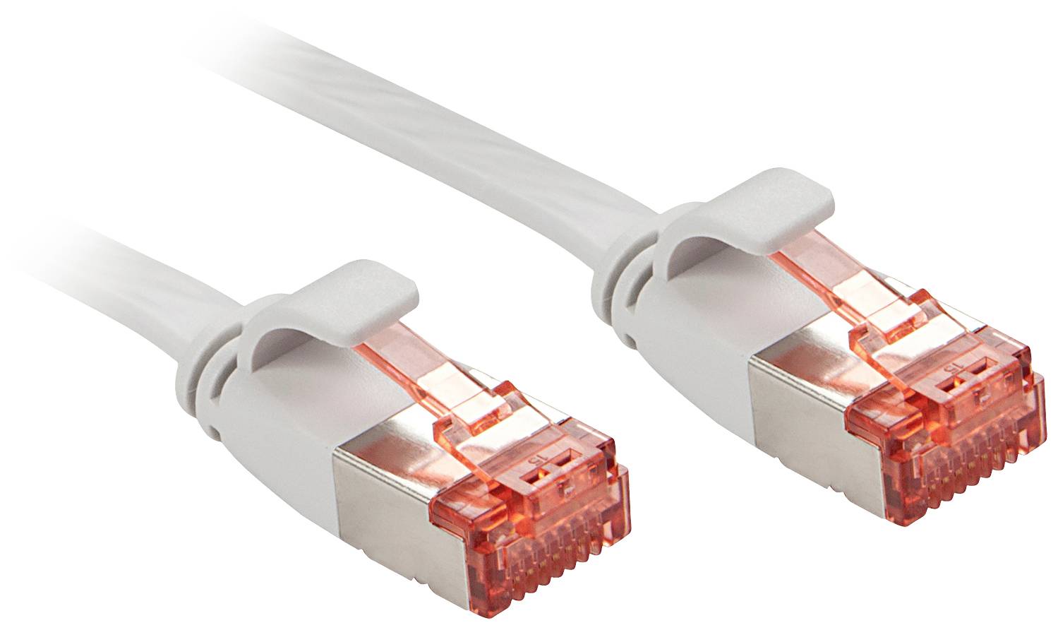 LINDY 47554 RJ45 Netwerkkabel, patchkabel CAT 6 U/FTP 5.00 m Grijs 1 stuk(s)
