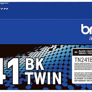 Brother Tonercassette TN-241BKTWIN TN241BKTWIN Origineel Zwart 2500 bladzijden Brother Tonercassette TN-241BKTWIN TN241BKTWIN Origineel Zwart 2500 bladzijden