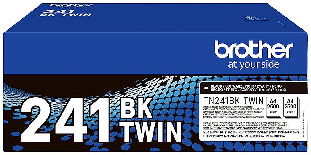 Brother Tonercassette TN-241BKTWIN TN241BKTWIN Origineel Zwart 2500 bladzijden