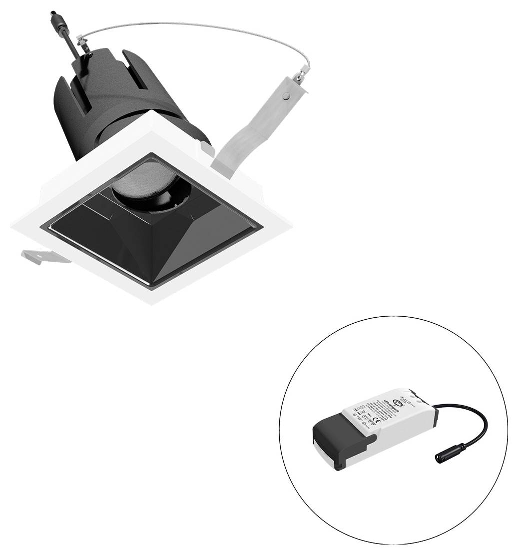 EVN F04R09SM1340L55P F04R09SM1340L55P LED-plafondspot