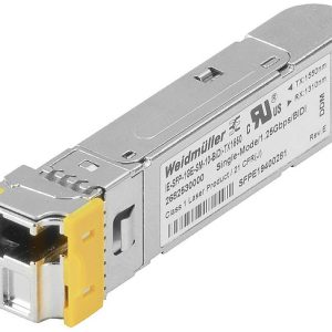 Weidmüller 2682540000 IE-SFP-1GE-SM-20-BIDI-TX1310 SFP+ transceivermodule 1000 MBit/s 20 km Type module LC Weidmüller 2682540000 IE-SFP-1GE-SM-20-BIDI-TX1310 SFP+ transceivermodule 1000 MBit/s 20 km Type module LC