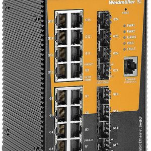 Weidmüller 2682370000 IE-SW-AL24M-16GT-8GESFP Industrial Ethernet Switch 10 / 100 / 1000 MBit/s Weidmüller 2682370000 IE-SW-AL24M-16GT-8GESFP Industrial Ethernet Switch 10 / 100 / 1000 MBit/s