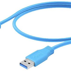 Weidmüller 2581730030 USB-kabel USB-A stekker 3.00 m Blauw PVC-mantel Weidmüller 2581730030 USB-kabel USB-A stekker 3.00 m Blauw PVC-mantel
