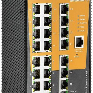 Weidmüller 2682320000 IE-SW-AL24M-24TX Industrial Ethernet Switch 10 / 100 MBit/s Weidmüller 2682320000 IE-SW-AL24M-24TX Industrial Ethernet Switch 10 / 100 MBit/s