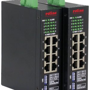 ROLINE Industriële Gigabit Ethernet Switch, 8 poorten, Web Managed ROLINE Industriële Gigabit Ethernet Switch, 8 poorten, Web Managed