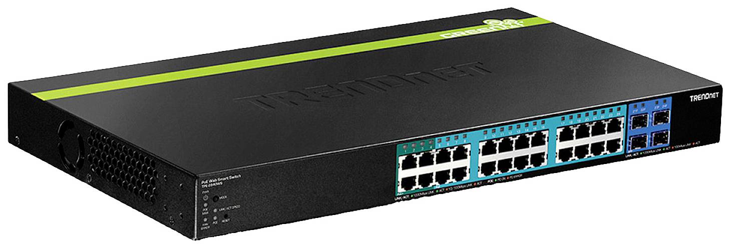 TrendNet TPE-2840WS TPE-2840WS Netwerk switch 10 / 100 / 1000 MBit/s PoE-functie