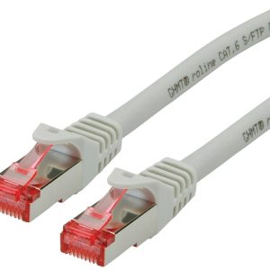 ROLINE patchkabel Cat.6 S/FTP (PiMF), componentniveau, LSOH, grijs, 2 m ROLINE patchkabel Cat.6 S/FTP (PiMF), componentniveau, LSOH, grijs, 2 m