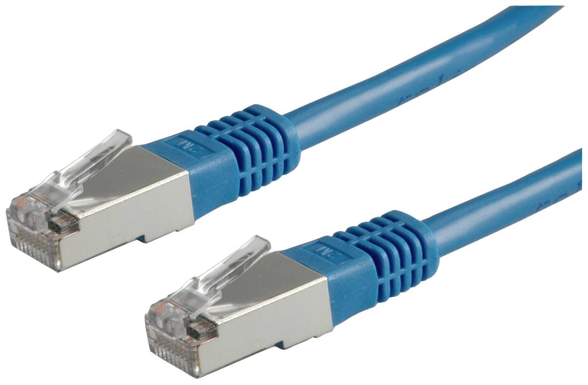 VALUE Patchkabel Cat.6 (Class E) S/FTP (PiMF), blauw, 7 m