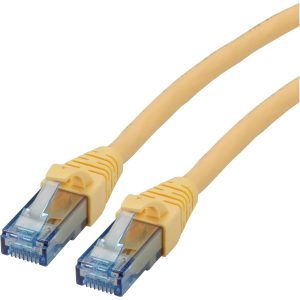 ROLINE Patchkabel Cat.6A UTP, Component Level, LSOH, geel, 5 m ROLINE Patchkabel Cat.6A UTP, Component Level, LSOH, geel, 5 m