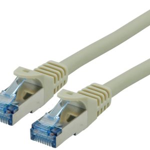 ROLINE Patchkabel Cat.6A S/FTP (PiMF), Component Level, LSOH, grijs, 15 m ROLINE Patchkabel Cat.6A S/FTP (PiMF), Component Level, LSOH, grijs, 15 m
