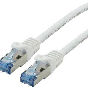 ROLINE Patchkabel Cat.6A S/FTP (PiMF), Component Level, LSOH, wit, 3 m ROLINE Patchkabel Cat.6A S/FTP (PiMF), Component Level, LSOH, wit, 3 m