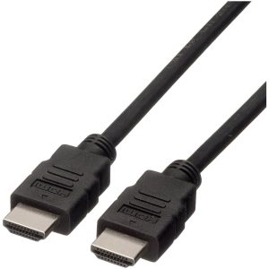 ROLINE HDMI High Speed kabel met Ethernet M-M, LSOH, zwart, 10 m