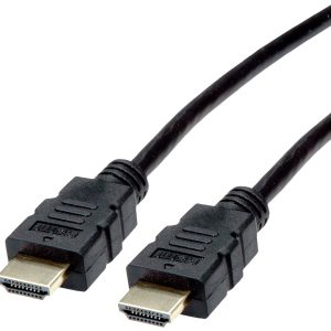 ROLINE HDMI High Speed kabel met Ethernet, TPE, zwart, 5 m