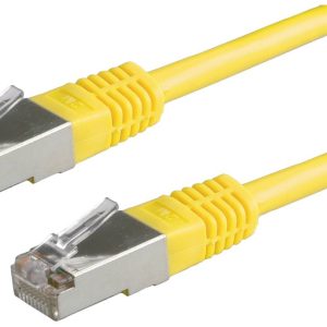 ROLINE patchkabel Cat.5e (Klasse D) SF/UTP, geel, 2 m ROLINE patchkabel Cat.5e (Klasse D) SF/UTP, geel, 2 m