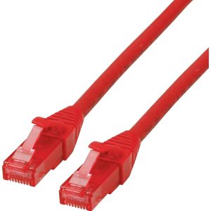 ROLINE Patchkabel Cat.6 UTP, Component Level, LSOH, rood, 3 m ROLINE Patchkabel Cat.6 UTP, Component Level, LSOH, rood, 3 m