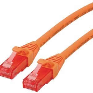 ROLINE Patchkabel Cat.6 UTP, Component Level, LSOH, oranje, 3 m ROLINE Patchkabel Cat.6 UTP, Component Level, LSOH, oranje, 3 m