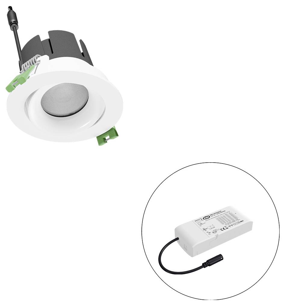EVN F10RXXXM0630L38D F10RXXXM0630L38D LED-plafondspot
