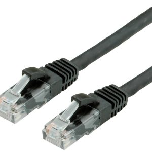 VALUE UTP Cat.6 (Class E) patchkabel, LS0H, zwart, 7 m VALUE UTP Cat.6 (Class E) patchkabel, LS0H, zwart, 7 m