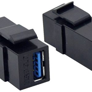 VALUE USB 3.2 Gen 1 Keystone Module, zwart VALUE USB 3.2 Gen 1 Keystone Module, zwart