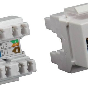 ROLINE Cat.5e (Klasse D) Keystone, RJ45, niet afgeschermd, lichtgrijs ROLINE Cat.5e (Klasse D) Keystone, RJ45, niet afgeschermd, lichtgrijs