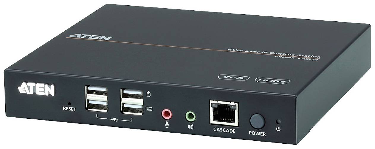 ATEN KA8278 VGA HDMI KVM consolestation via IP