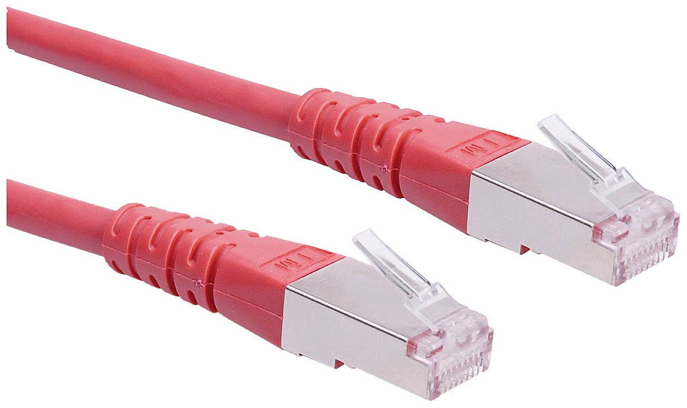 ROLINE patchkabel Cat.6 (Klasse E) S/FTP (PiMF), rood, 1,5 m