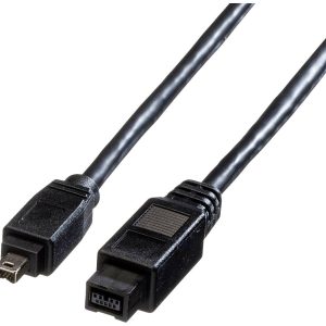 ROLINE IEEE 1394b / IEEE 1394 Kabel, 9/4polig, zwart, 1,8 m ROLINE IEEE 1394b / IEEE 1394 Kabel, 9/4polig, zwart, 1,8 m