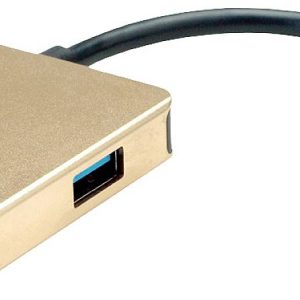 ROLINE GOLD USB Type C Docking Station, HDMI 4K, 2x USB 3.2 Gen 1, 1x PD ROLINE GOLD USB Type C Docking Station, HDMI 4K, 2x USB 3.2 Gen 1, 1x PD