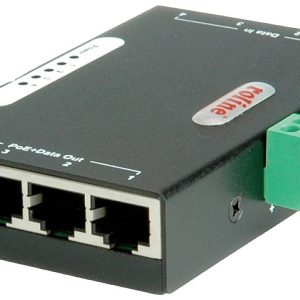 ROLINE Gigabit Ethernet PoE Injector, 4-Poorts ROLINE Gigabit Ethernet PoE Injector, 4-Poorts