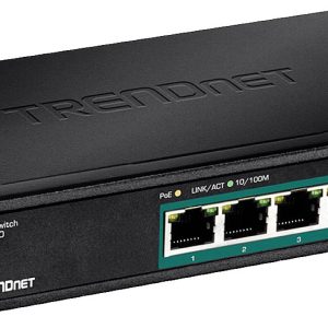 TRENDnet TPE-S50 6-poorts PoE-switch 10/100Mbps 60W TRENDnet TPE-S50 6-poorts PoE-switch 10/100Mbps 60W