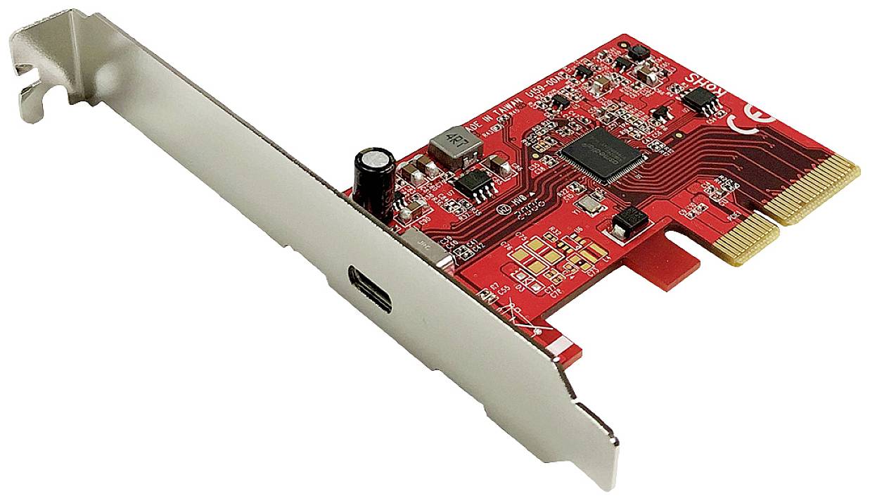 ROLINE PCI Express Kaart, USB 3.2 Gen 2x2, 1 Poort Type C