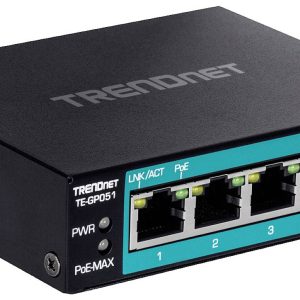 TrendNet TE-GP051 TE-GP051 Netwerk switch 10 / 100 / 1000 MBit/s PoE-functie TrendNet TE-GP051 TE-GP051 Netwerk switch 10 / 100 / 1000 MBit/s PoE-functie