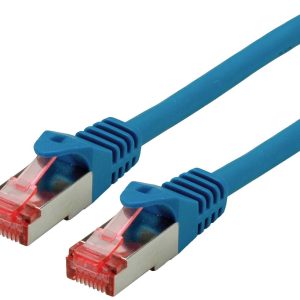 ROLINE patchkabel Cat.6 S/FTP (PiMF), componentniveau, LSOH, blauw, 1 m ROLINE patchkabel Cat.6 S/FTP (PiMF), componentniveau, LSOH, blauw, 1 m