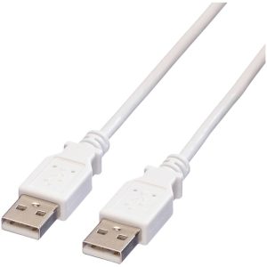 VALUE USB 2.0 Kabel, Type A-A, wit, 3 m VALUE USB 2.0 Kabel, Type A-A, wit, 3 m