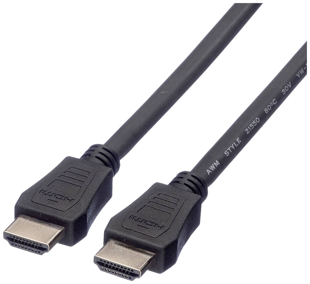 VALUE HDMI High Speed Cable met Ethernet M-M, LSOH, zwart, 10 m