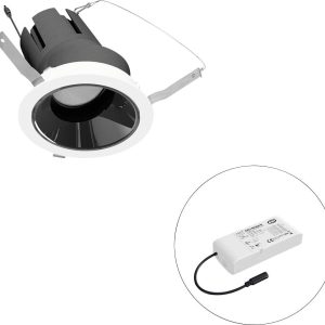 EVN F01R09AM2540L55D F01R09AM2540L55D LED-plafondspot EVN F01R09AM2540L55D F01R09AM2540L55D LED-plafondspot