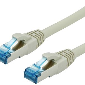 VALUE Patchkabel Kat.6A (Class EA) S/FTP (PiMF), LSOH, grijs, 1,5 m VALUE Patchkabel Kat.6A (Class EA) S/FTP (PiMF), LSOH, grijs, 1,5 m