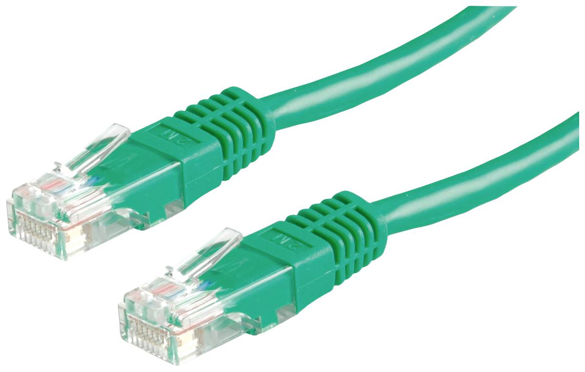 VALUE Patchkabel Cat.6 UTP (Class E), groen, 2 m