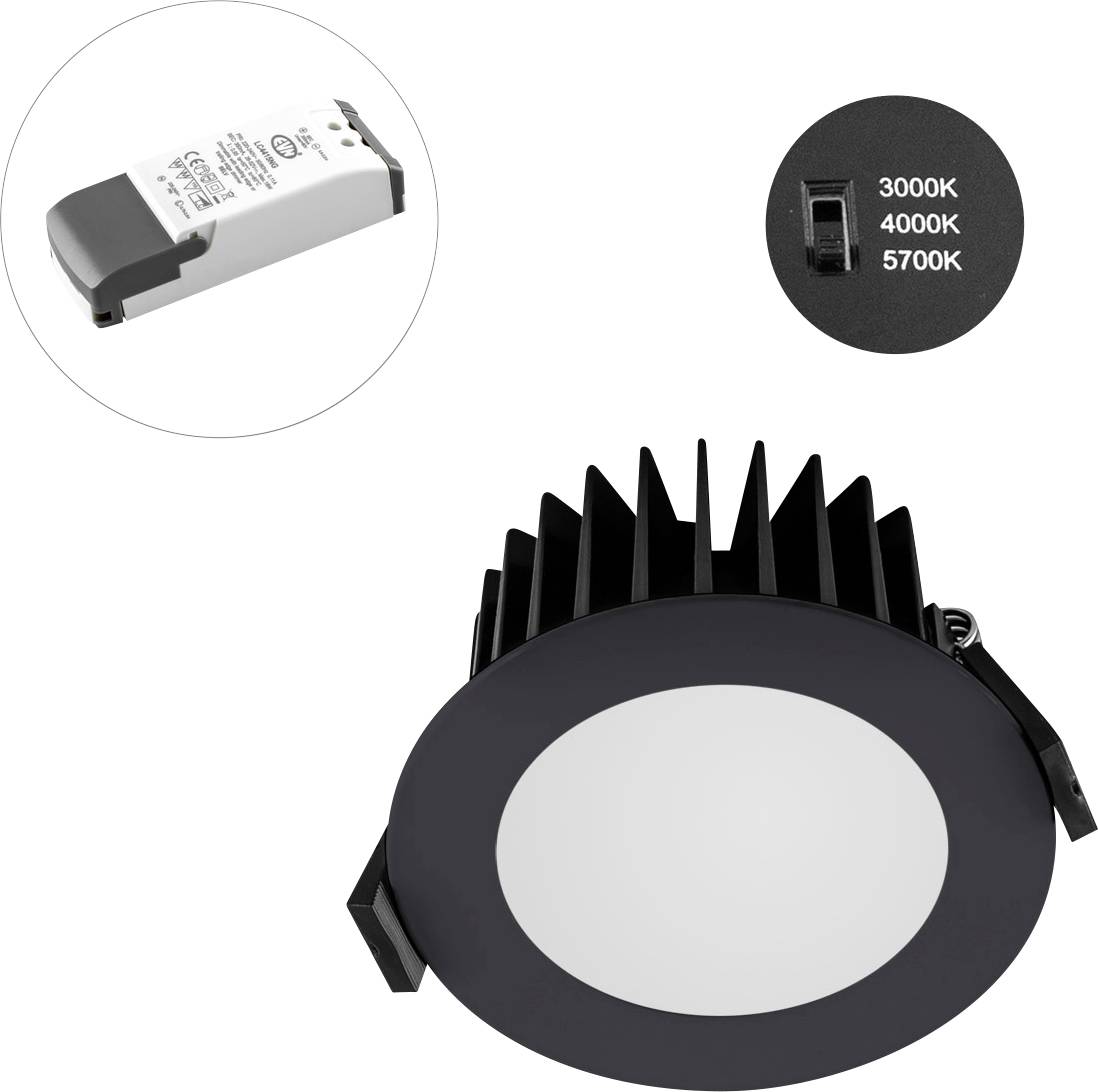 EVN L44N101625 L44N101625 LED-plafondspot